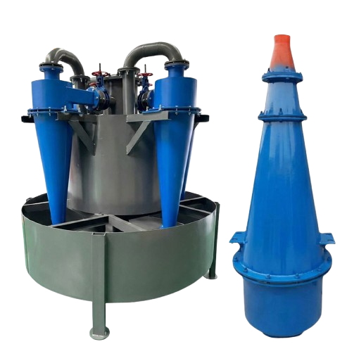 Ceramic Lined Industrial Mining Hydrocyclone Separator view 3